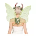 Green Floral Fairy Wings at Spirit Halloween