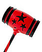 Kids Red and Black Star Scary Clown Hammer