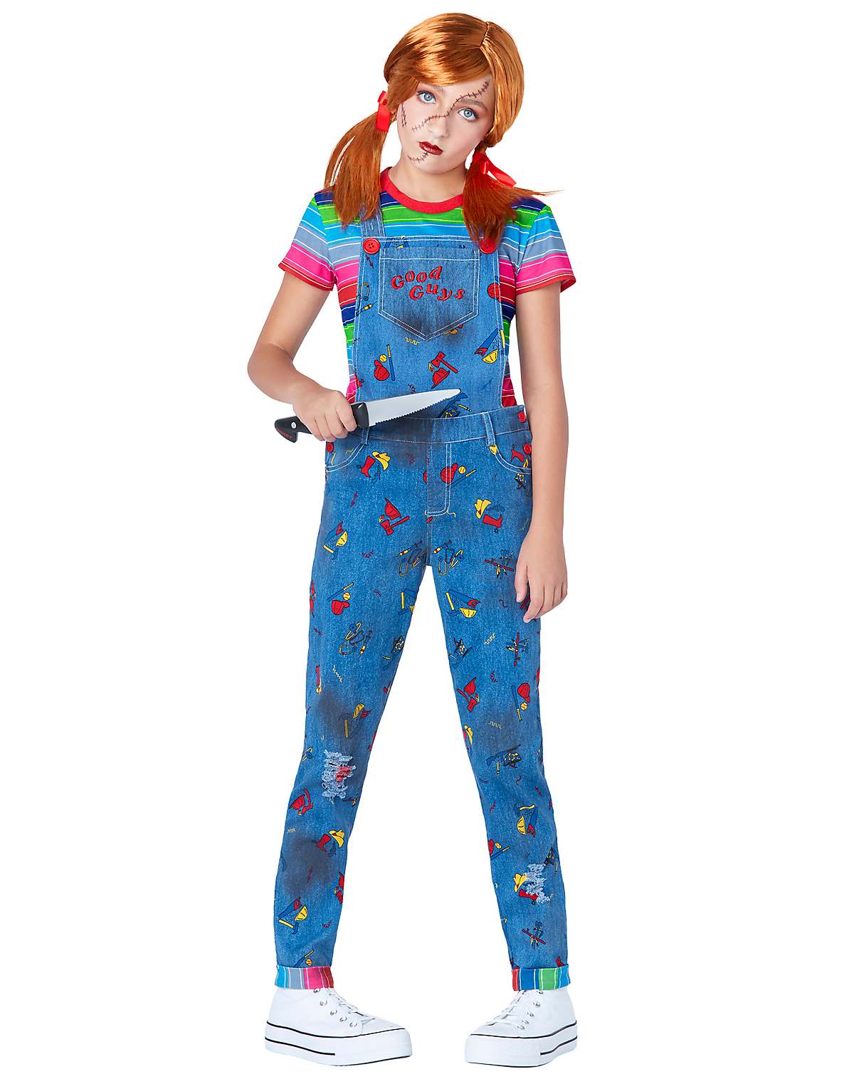Kids Chucky Overalls Costume - The Signature Collection