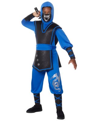 Kids Blue Ultimate Ninja Costume 