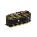 Gothic Noir Skeleton Coffin Box at Spirit Halloween