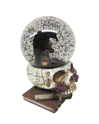 Gothic Noir Raven Snow Globe - Spirithalloween.com