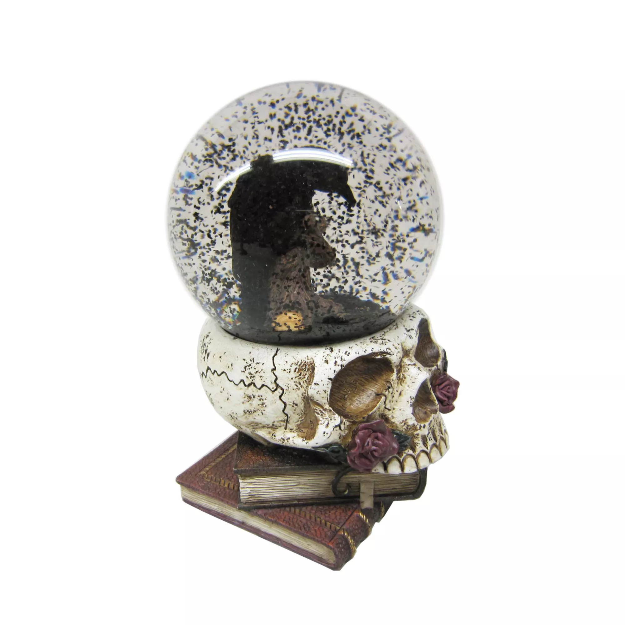 Gothic Noir Raven Snow Globe at Spirit Halloween