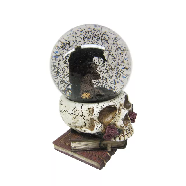 Gothic Noir Raven Snow Globe at Spirit Halloween