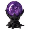 Glass Pentagram Crystal Ball at Spencer's