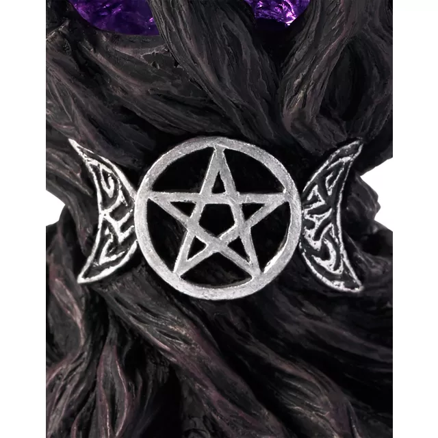 Glass Pentagram Crystal Ball at Spencer's