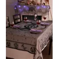 Black and White Mystical Tablecloth at Spirit Halloween