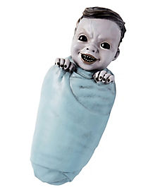 Swaddled Up Silas Zombie Baby