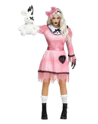 Adult Deadly Doll Costume - Spirithalloween.com