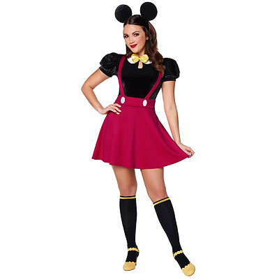Disney Parks Womens Sweatshirt Sz Lg Mickey & Minnie Mouse