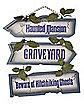 The Haunted Mansion Graveyard Sign - Disney