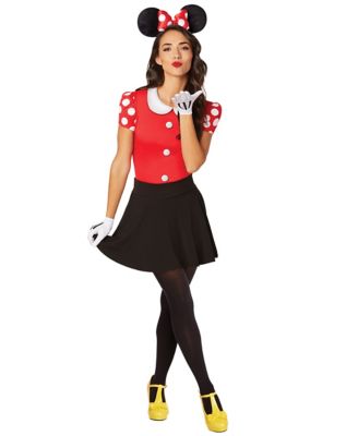 Women's Red Minnie Mouse Costume Kit - Standard
