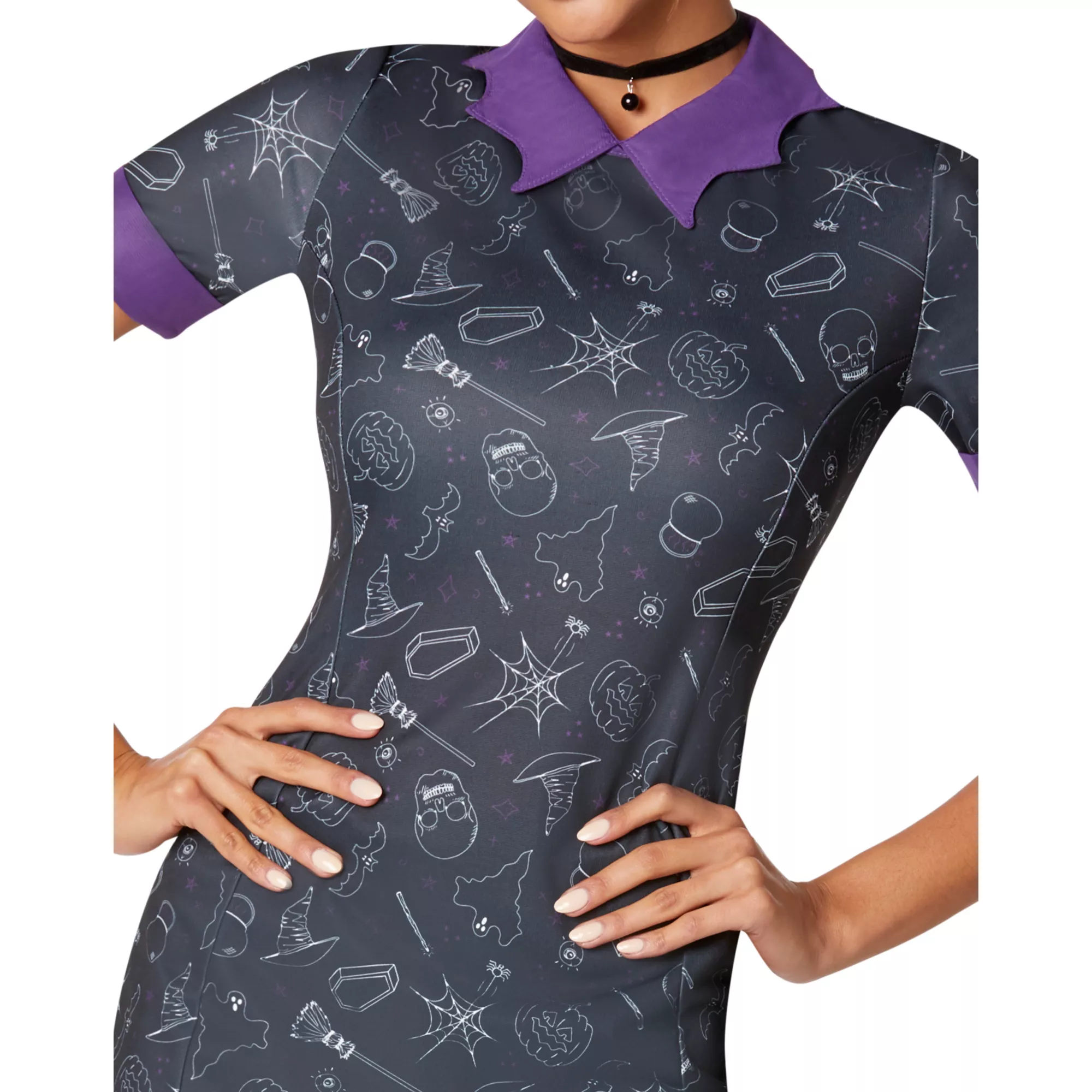 Spooky Collar Dress at Spirit Halloween
