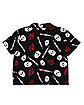 Adult Tie Front Jason Voorhees Shirt - Friday the 13th