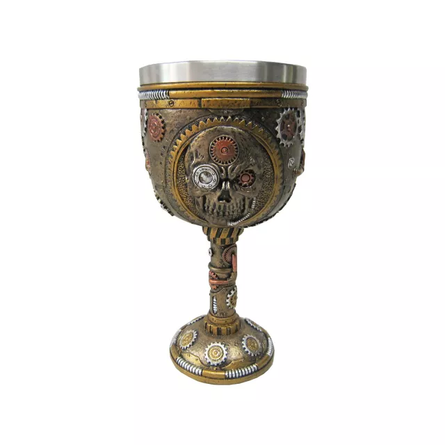 Steampunk Skull Goblet - Spirithalloween.com