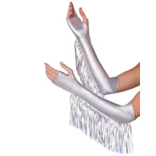 Space Cowgirl Fringe Gloves at Spirit Halloween