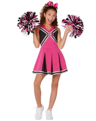 Cheerleaders in costume