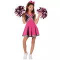 Kids Pink Cheerleader Costume at Spencer's