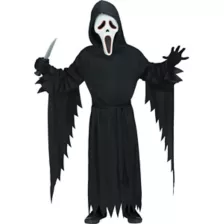 Kids Light-Up Ghost Face Costume at Spencer's