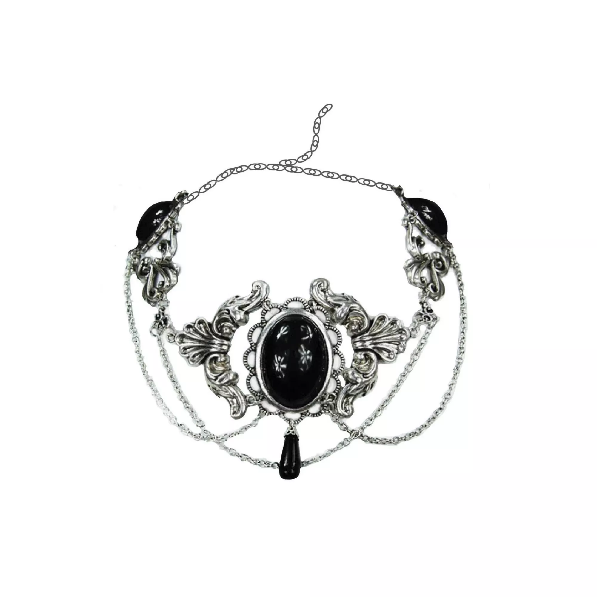 Gothic Devil Choker Necklace at Spencer's