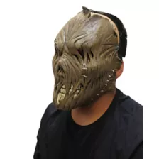 Scarecrow Zombie Half Mask at Spirit Halloween