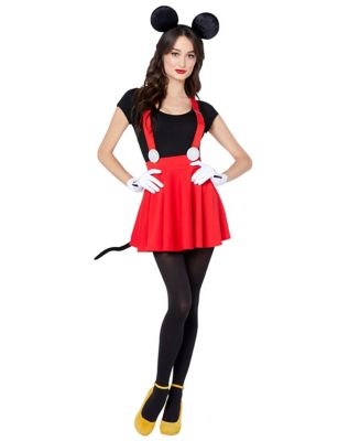 Scary Mickey and Minnie Mouse DIY Couple Costume