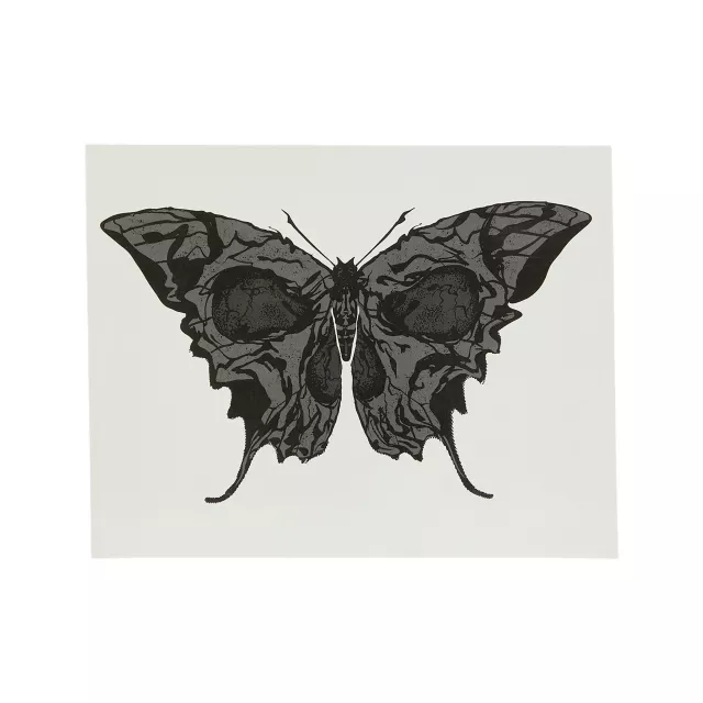Moth Butterfly Temporary Tattoo at Spencer's