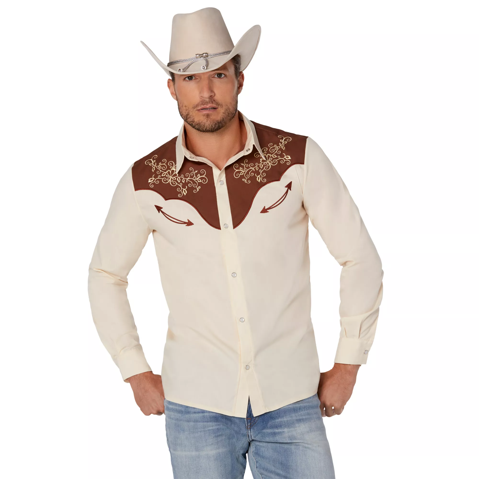Adult Western Cowboy Shirt at Spirit Halloween