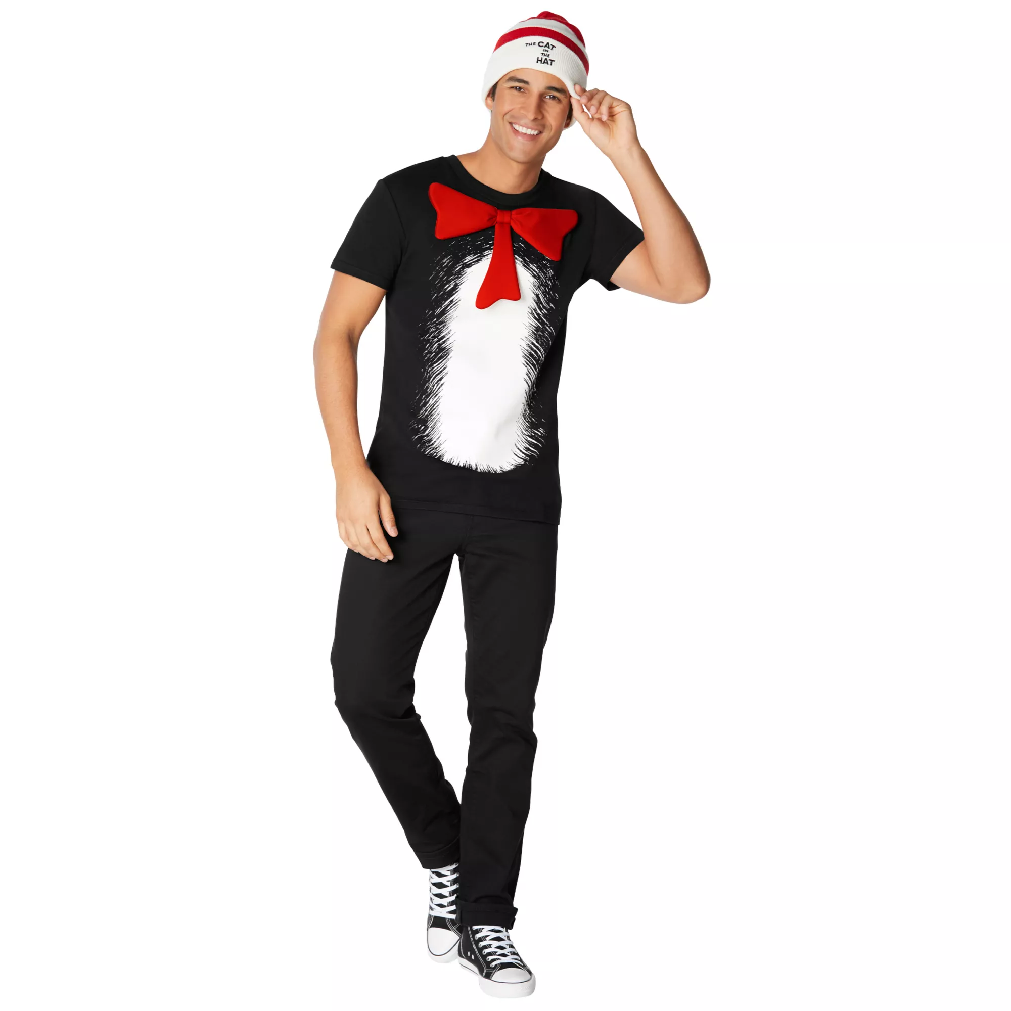 Adult Cat in the Hat Costume Kit - Dr. Seuss at Spirit Halloween