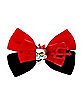 Red Lock Bow - The Nightmare Before Christmas