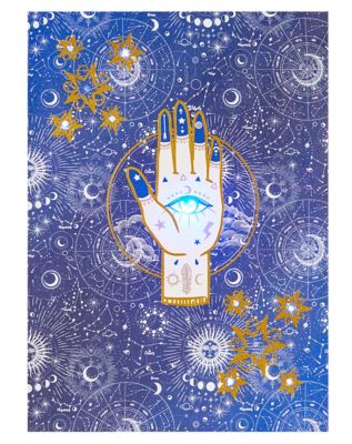 LED Light-Up Palm Tarot Canvas