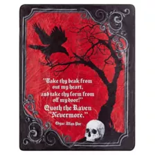 Edgar Allan factory Poe Blanket