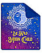 Be Wild Moon Child Tarot Fleece Blanket Deluxe