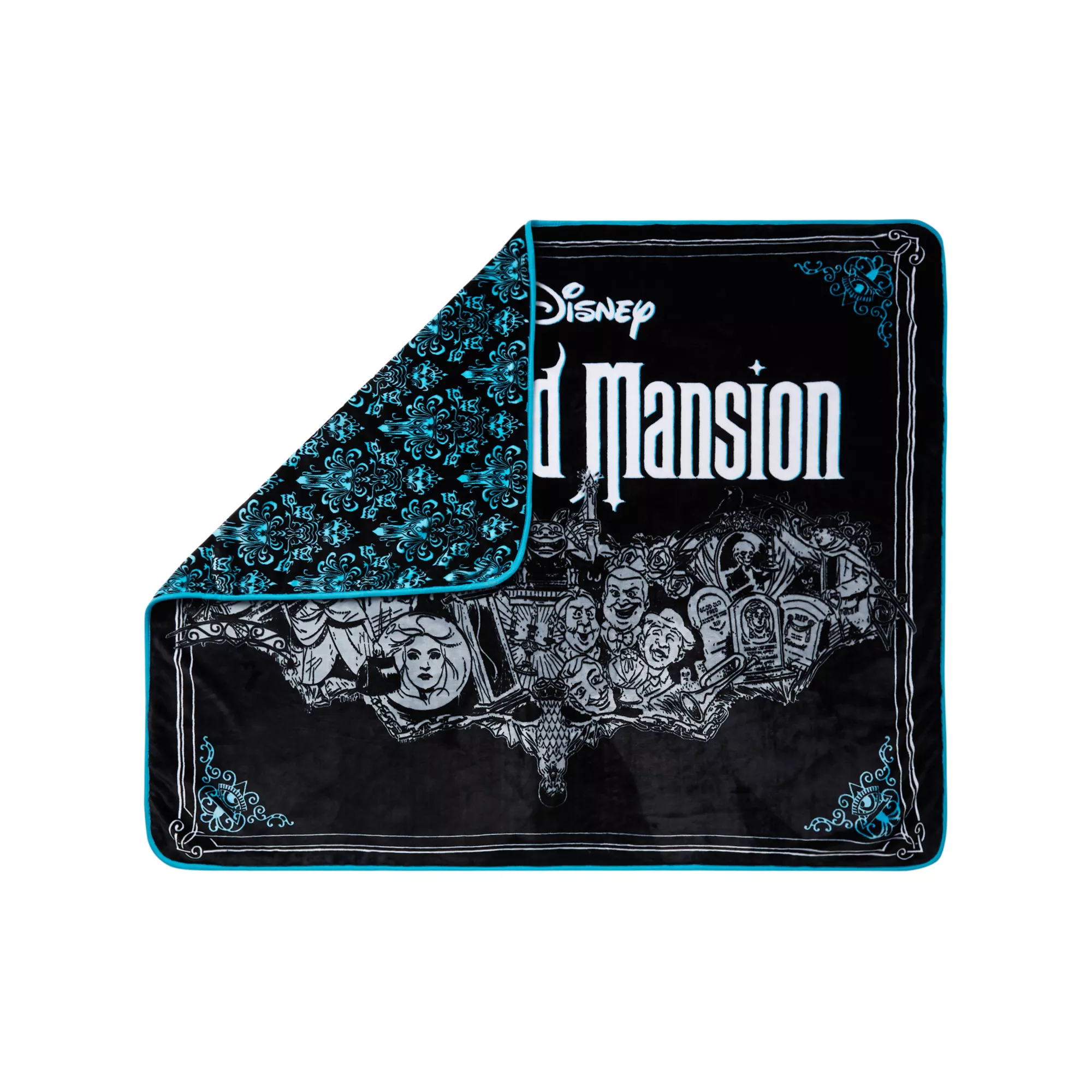 The Haunted Mansion Reversible Fleece Blanket - Disney at Spencer's