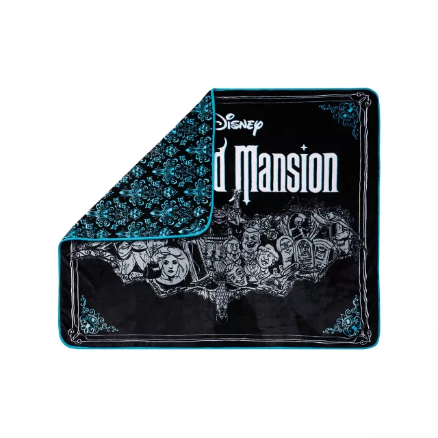 The Haunted Mansion Reversible Fleece Blanket - Disney at Spencer's