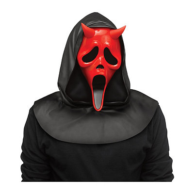 Hooded Dripping Bleeding Ghost Face® Mask from SCREAM - Cappel's