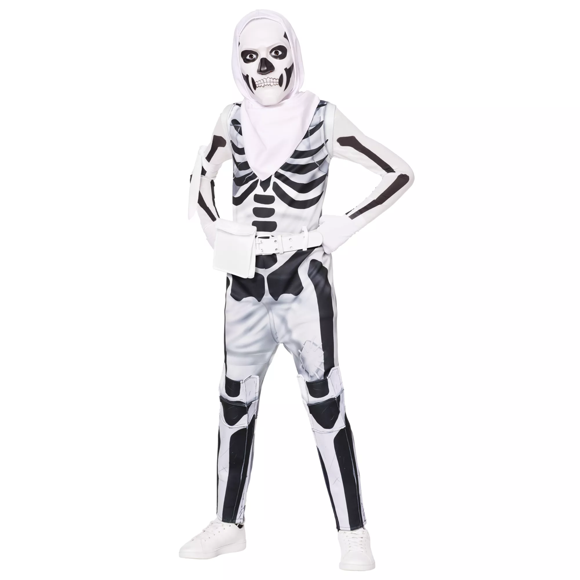 Youth Skull Trooper (Inverted) Costume – Fortnite at Spencer's
