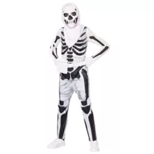Youth Skull Trooper (Inverted) Costume – Fortnite at Spencer's