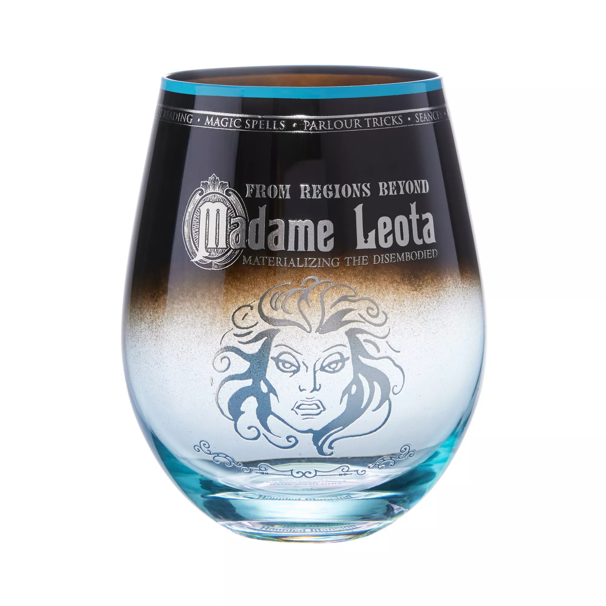 Madame Leota Stemless Glass 22 oz. - The Haunted Mansion at Spirit Halloween