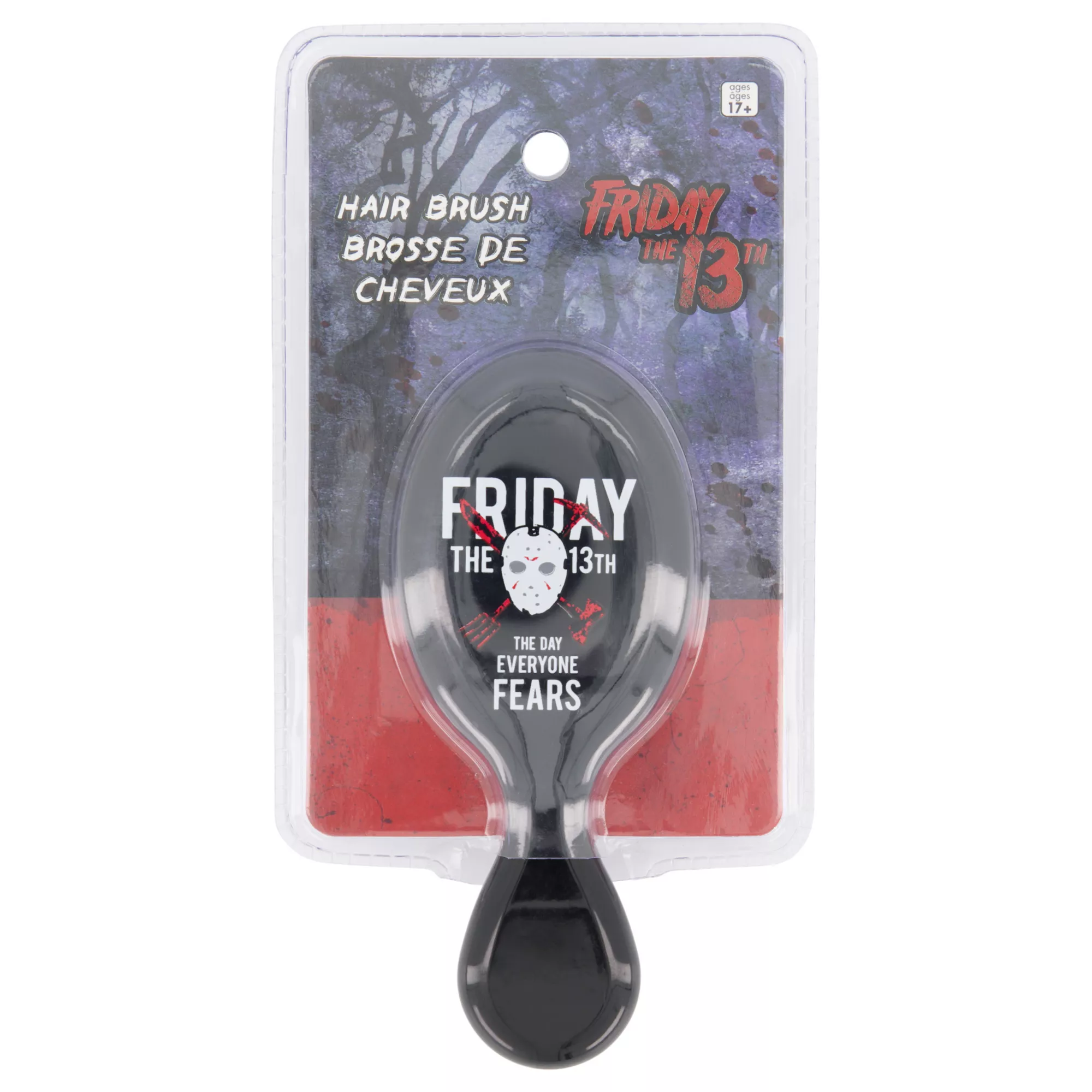 Friday the 13th Mini Hairbrush at Spencer's