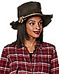 Burlap Scarecrow Hat