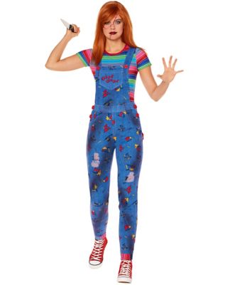 Adult Chucky Overalls Costume