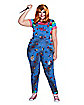 Adult Chucky Overalls Costume