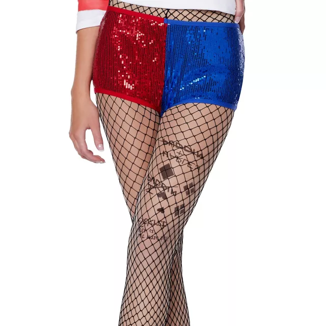 Harley quinn shorts for girls best sale