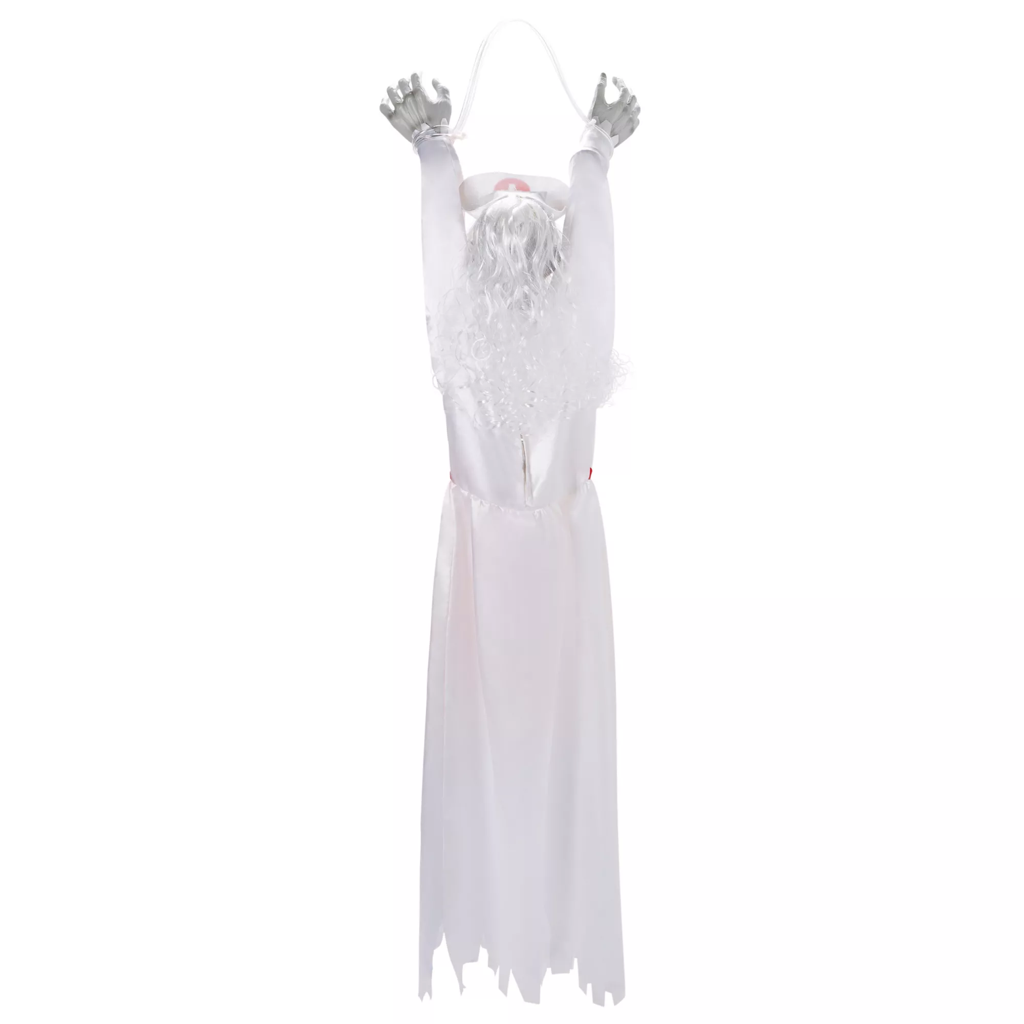 55 Inch Hanging Screaming Nurse Decoration at Spirit Halloween