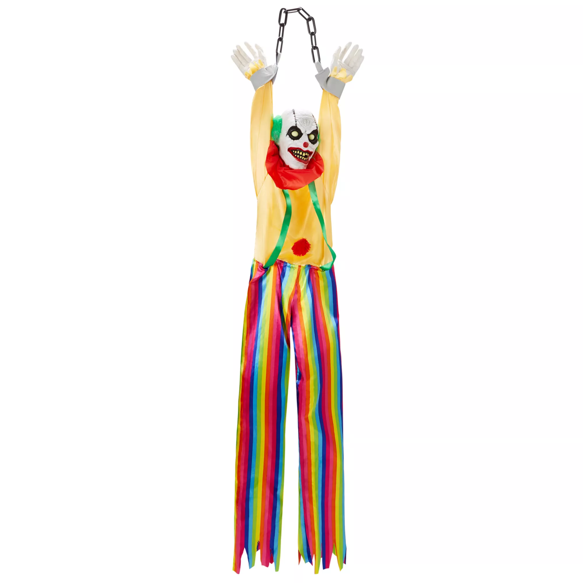 Hanging Kicker Clown Decoration at Spirit Halloween