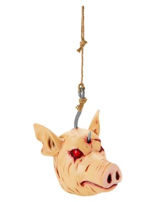 01546308 - Hanging Severed Pig Head