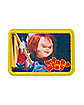 Chucky Iron-On Patch and Pin Set