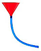 Red and Blue Beer Funnel