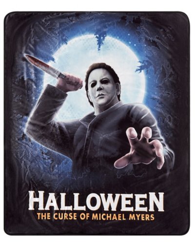 The Curse of Michael Myers Fleece Blanket - Halloween by Spirit Halloween